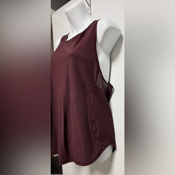 Lululemon Sculpt Tank Dark Sport Red Size 6 - Picture 8 of 8